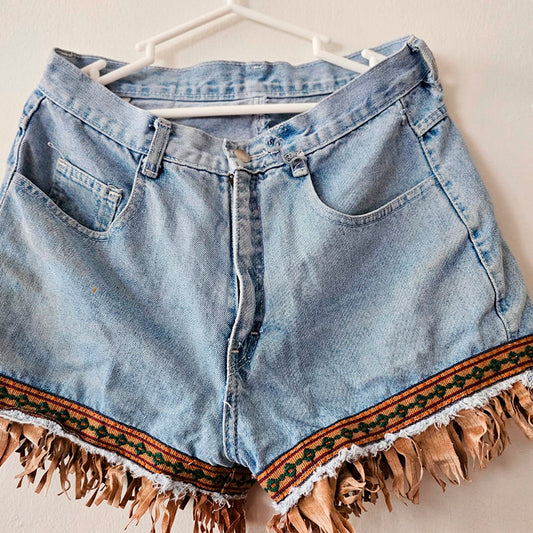 Short Denim Flecos