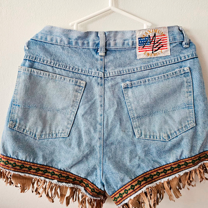 Short Denim Flecos