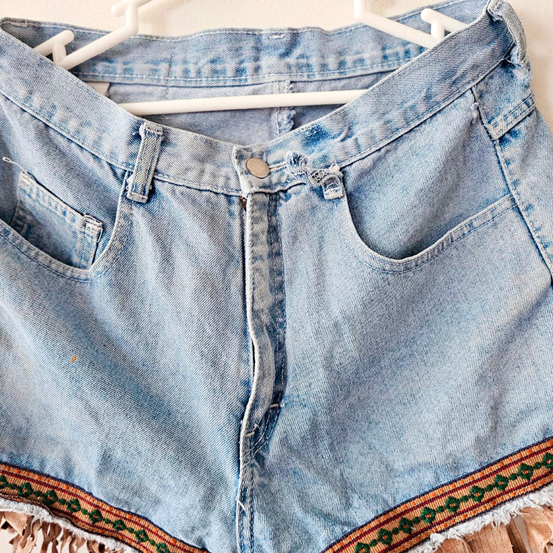 Short Denim Flecos