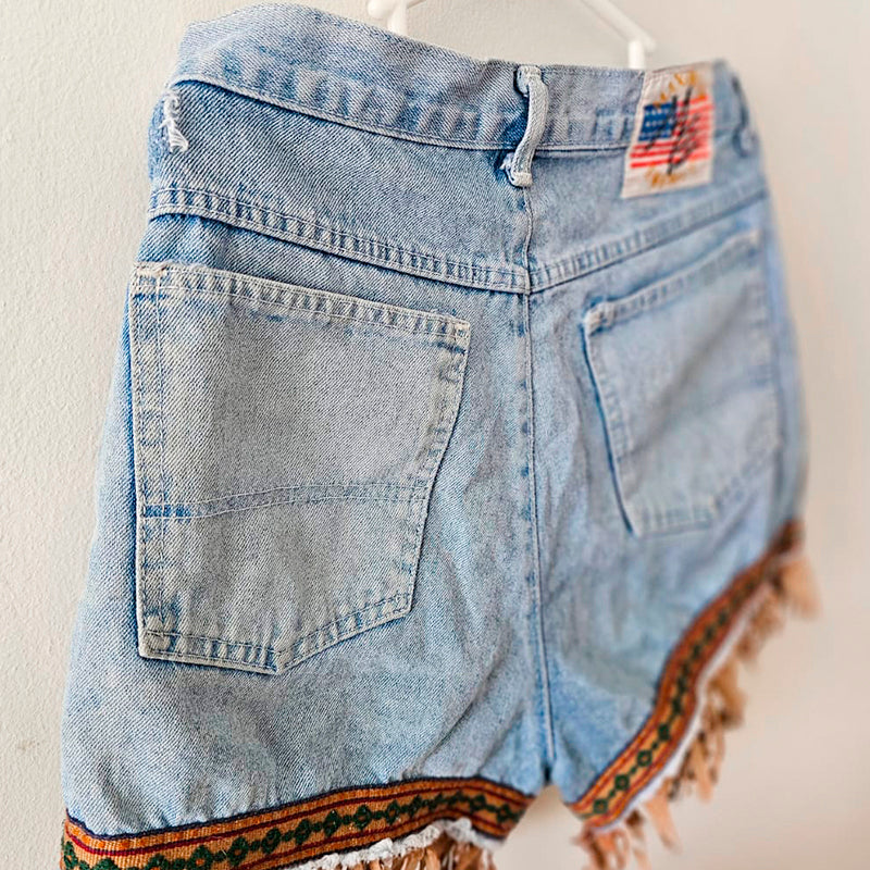 Short Denim Flecos